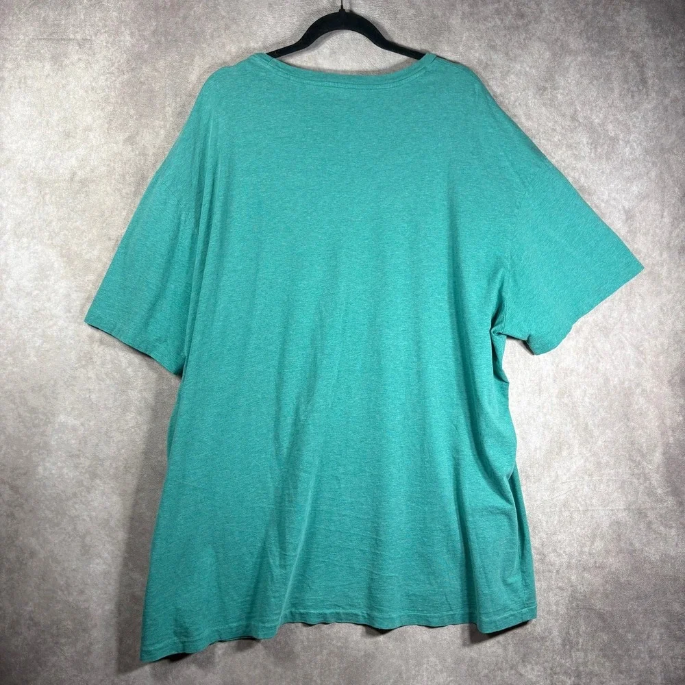 Polo Ralph Lauren T Shirt Mens Size Big 2X Green Short Sleeve Crew Neck Casual